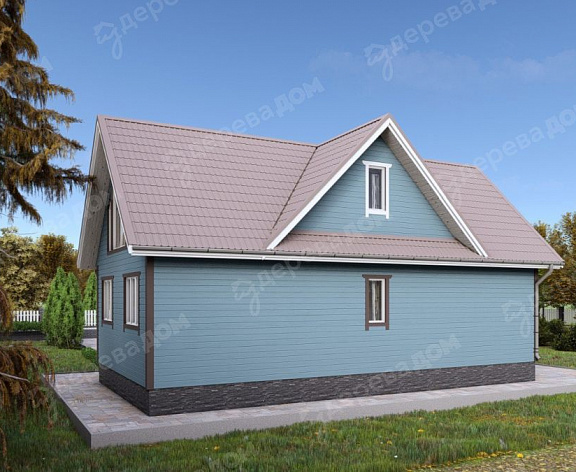 Каркасный дом 12х6 «Байкал 23»